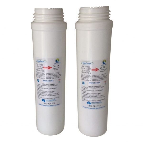 QL 20 and QL 40 Water Filter Cartridges