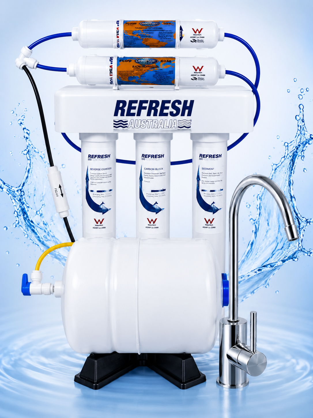 Refresh Australia Reverse Osmosis Water Purifier with Remineraliser